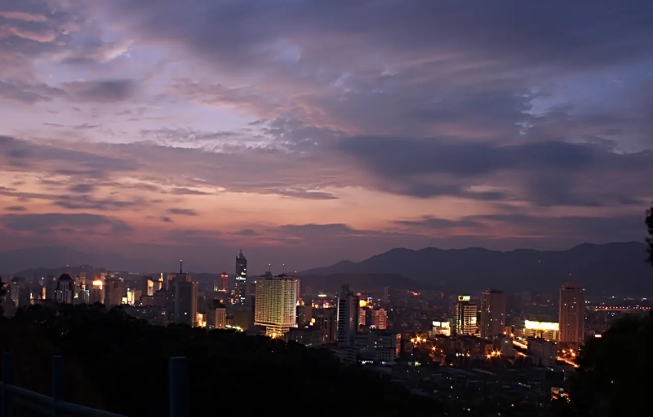 福州闽江两岸