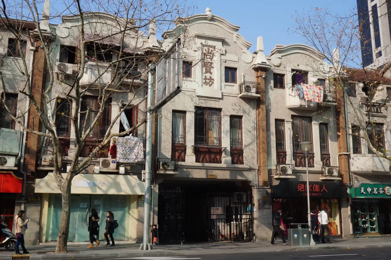 上海石库门街区