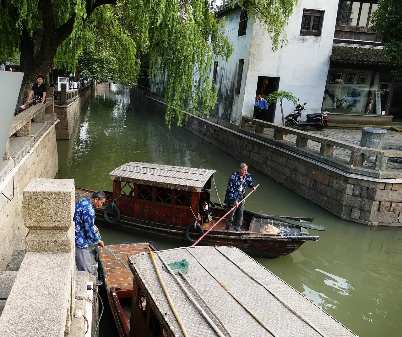 苏州平江路水巷