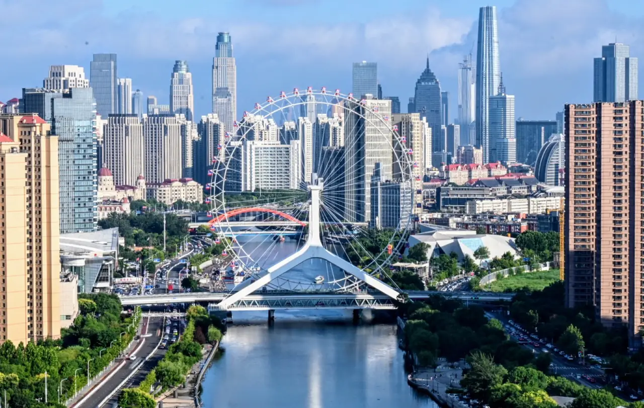 天津海河城市景观
