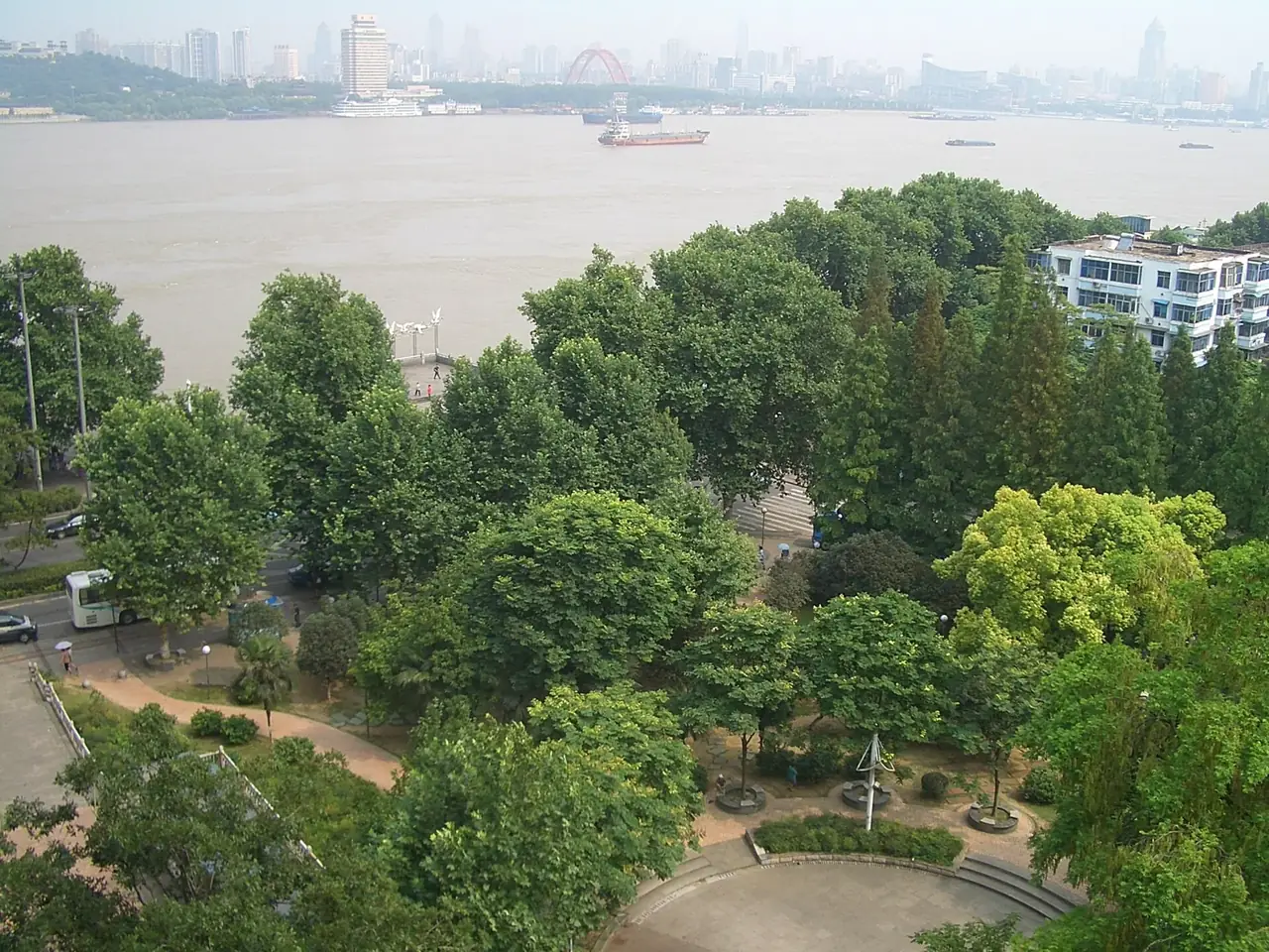 武汉两江城市景观